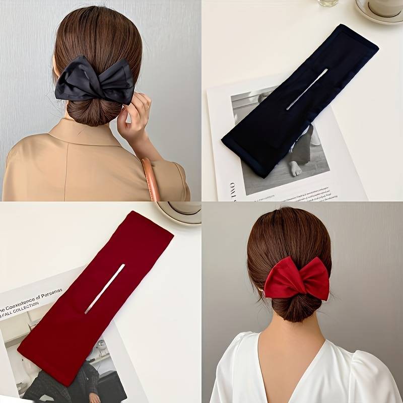 Accesoriu elegant 2 in 1- coc elegant și bucle fără căldură