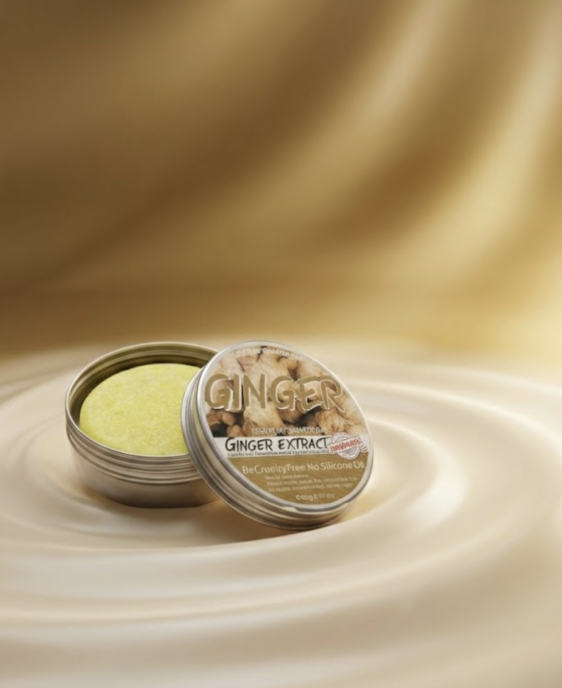 Șampon natural cu ghimbir